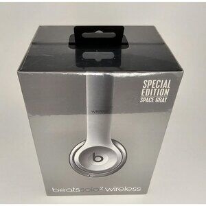 Beats By Dr. Dre Solo2 Wireless Over the Ear Headphones Space Gray